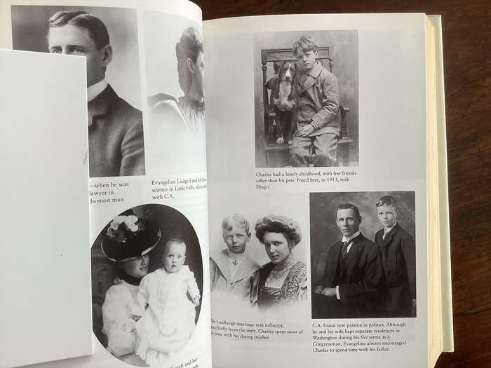 LINDBERGH by A Scott Berg. Hardcover in a Good+ condition.