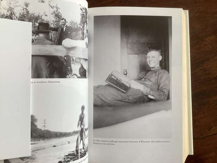 LINDBERGH by A Scott Berg. Hardcover in a Good+ condition.