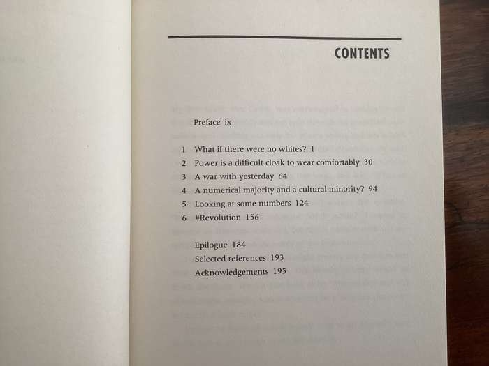 WHAT IF THERE WERE NO WHITES IN SOUTH AFRICA, softcover by Férial Haffajee.