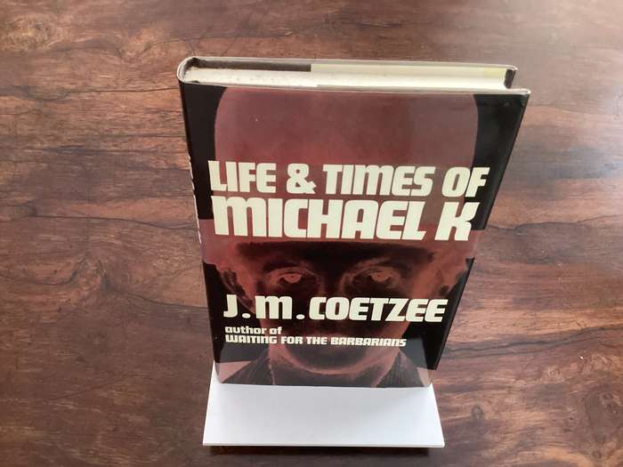LIFE & TIMES OF MICHAEL K. HARDCOVER by J M COETZEE. Excellent condition.