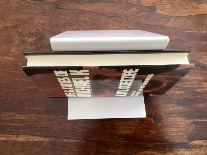LIFE & TIMES OF MICHAEL K. HARDCOVER by J M COETZEE. Excellent condition.