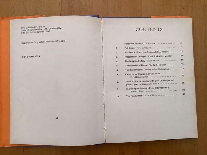 TOWARDS DIALOGUE AND DETENTE. Hardcover in excellent condition.
