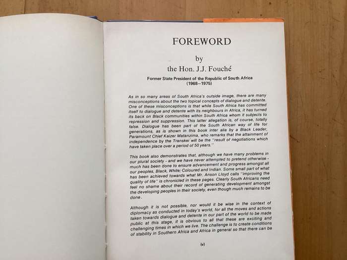 TOWARDS DIALOGUE AND DETENTE. Hardcover in excellent condition.