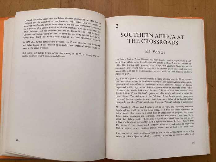 TOWARDS DIALOGUE AND DETENTE. Hardcover in excellent condition.