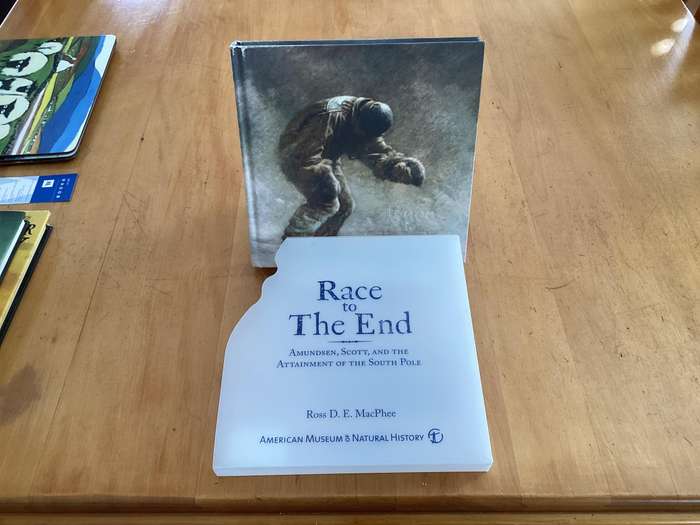 RACE TO THE END. Admundsen, Scott and the attainment of the South Pole. Centenary, First Edition.
