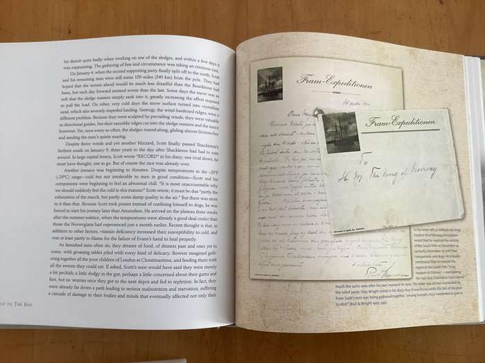 RACE TO THE END. Admundsen, Scott and the attainment of the South Pole. Centenary, First Edition.