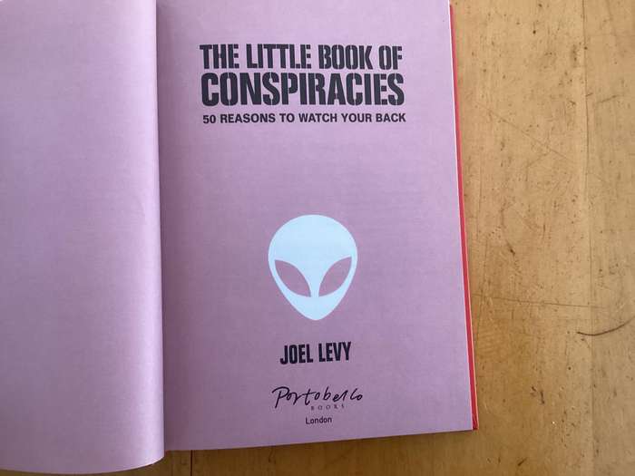The Little Book of CONSPIRACIES, Hardcover by Joel Levy. New Condition.