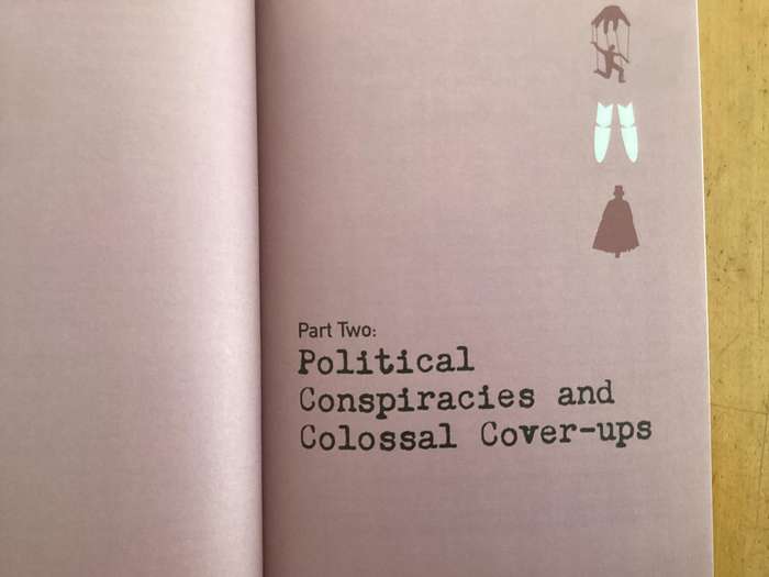 The Little Book of CONSPIRACIES, Hardcover by Joel Levy. New Condition.