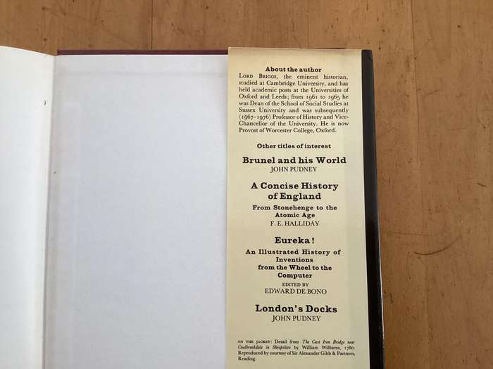 IRON BRIDGE TO CRYSTAL PALACE. Hardcover (1979), in Good+ to V Good condition.
