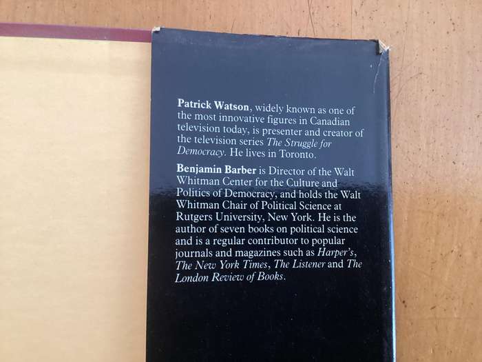The Struggle For DEMOCRACY. Hardcover coffee-table book. V Good condition.