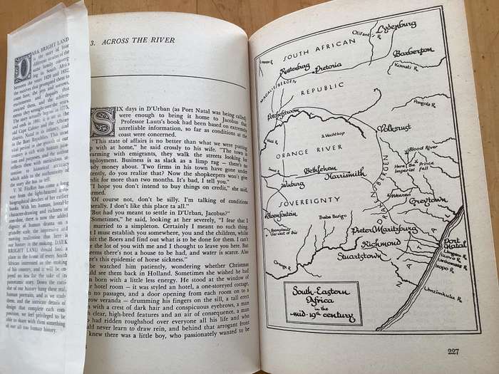 DARK BRIGHT LAND (first published 1955). Hardcover in a VG condition.