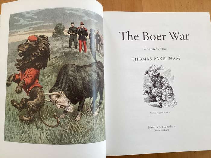 THE BOER WAR. First SA edition, illustrated. By Thomas Packenham. Hardcover, large format.