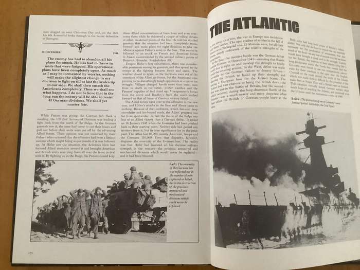 THERISE AND FALL OF THE THIRD REICH. Illustrated chronicles of Hitlers life and times 1917 - 1945.