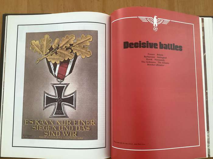 THERISE AND FALL OF THE THIRD REICH. Illustrated chronicles of Hitlers life and times 1917 - 1945.