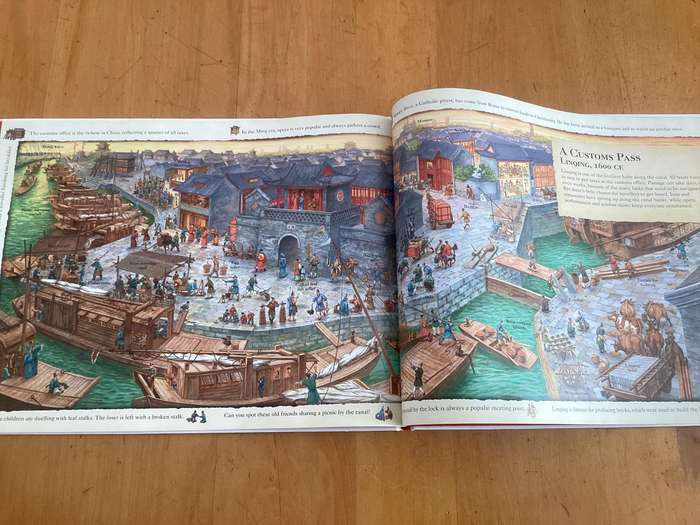 CHINA through TIME. Beautifully illustrated DK hardback, large format in excellent condition.