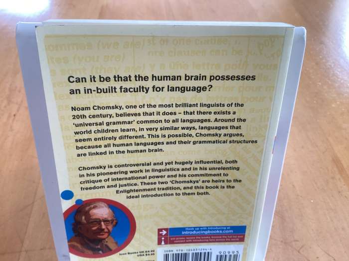 Introducing CHOMSKY. A graphic guide.