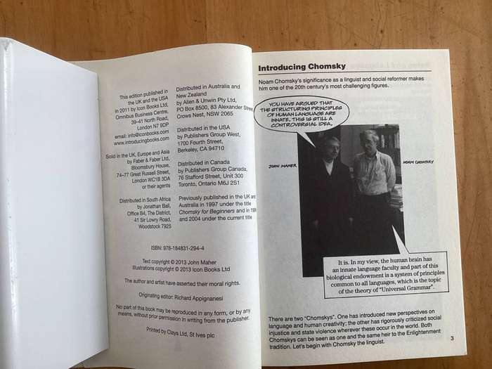Introducing CHOMSKY. A graphic guide.