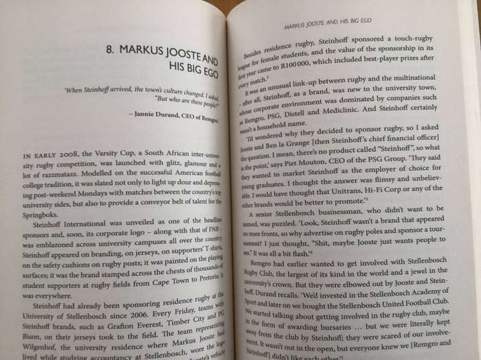 THE STELLENBOSCH MAFIA & STEINHEIST. (Two books for the price of one) VGood condition.