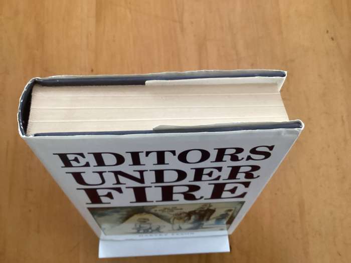 EDITORS UNDER FIRE, Hardcover by Harvey Tyson. Good+ condition.