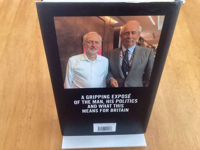 DANGEROUS HERO. Jeremy Corbyns rise & fall to power, hardcover by TOM BOWER.