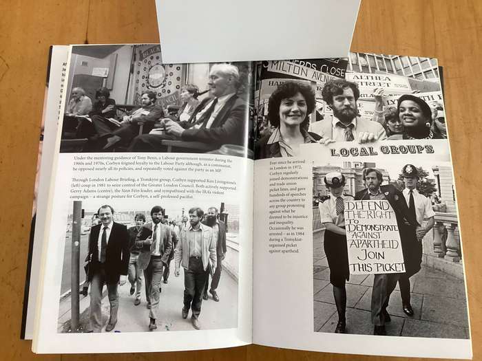 DANGEROUS HERO. Jeremy Corbyns rise & fall to power, hardcover by TOM BOWER.