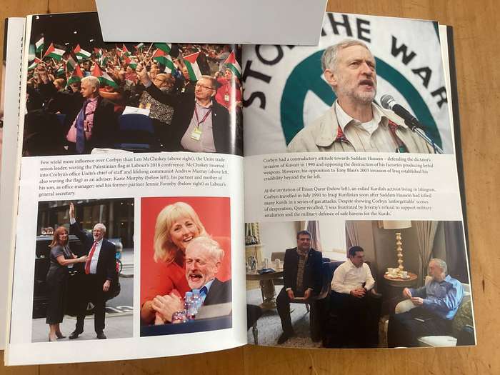 DANGEROUS HERO. Jeremy Corbyns rise & fall to power, hardcover by TOM BOWER.