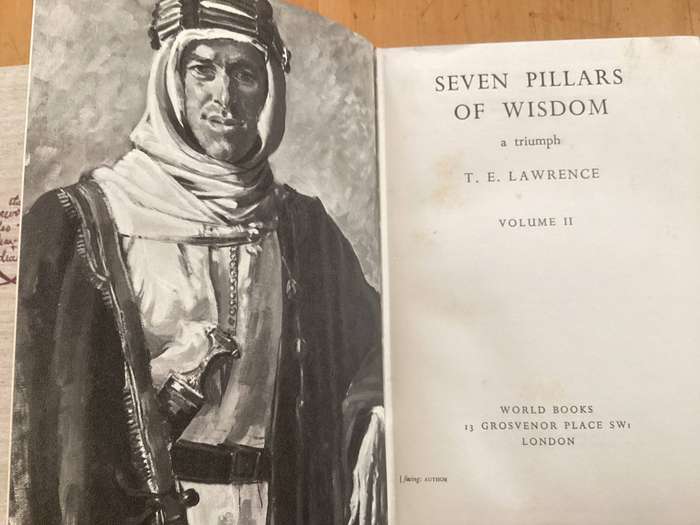 SEVEN PILLARS OF WISDOM. T.E. Lawrence. (1939) Volumes 1 & 2 Complete.