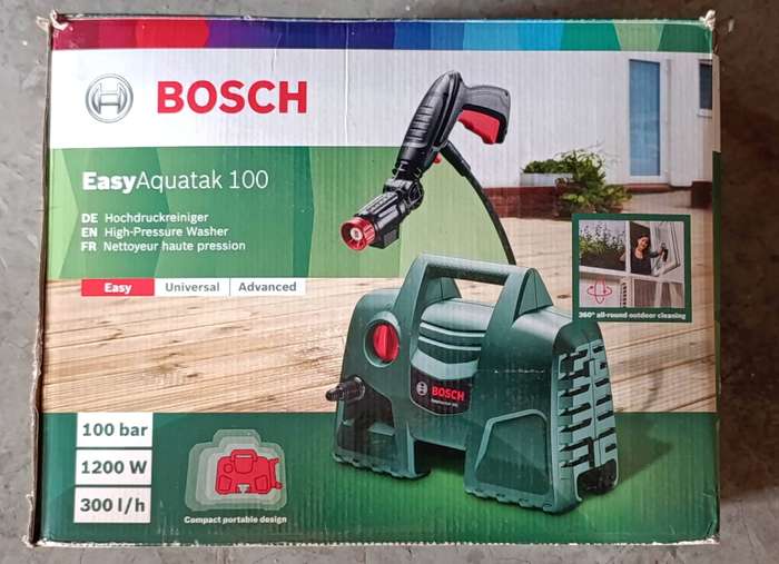 Bosch easy aquatak 100 pressure washer