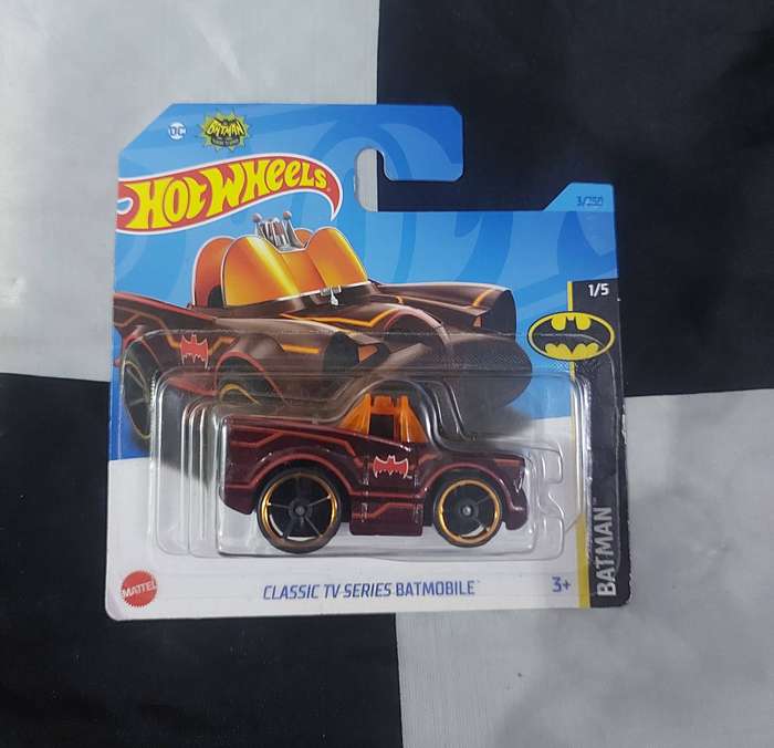 Hot Wheels Classic TV Series Batmobile (Tooned Batman)