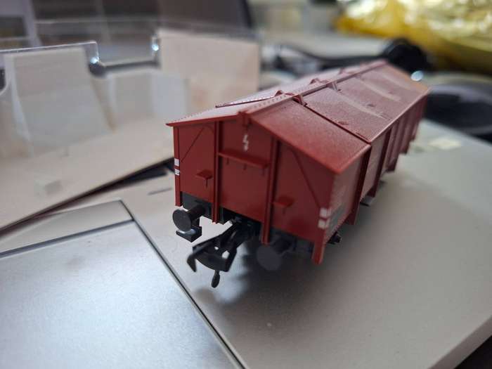 Fleischmann 5210 Freight car with hinged lid 941 0 161-2 DB E523