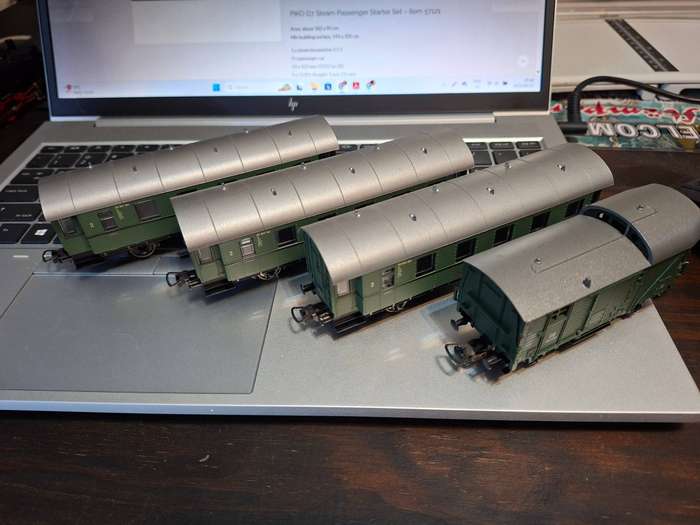 Piko57121 PIKO G7 Steam Passenger Starter Set  item 57121