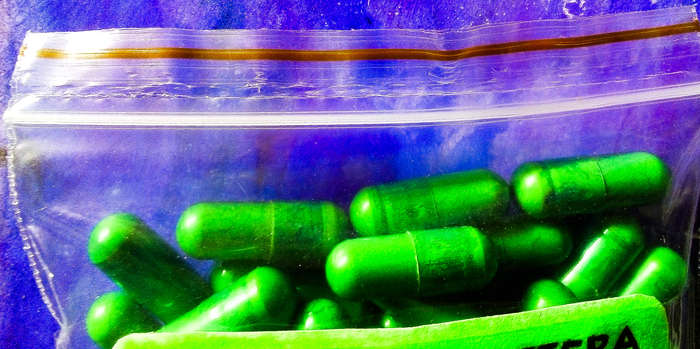 Moringa leaf powder organic gel capsules x120
