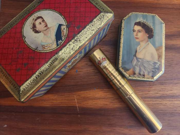 Queen Elizabeth Coronation lot