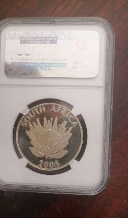 2003 SILVER PROOF R1 CRICKET
