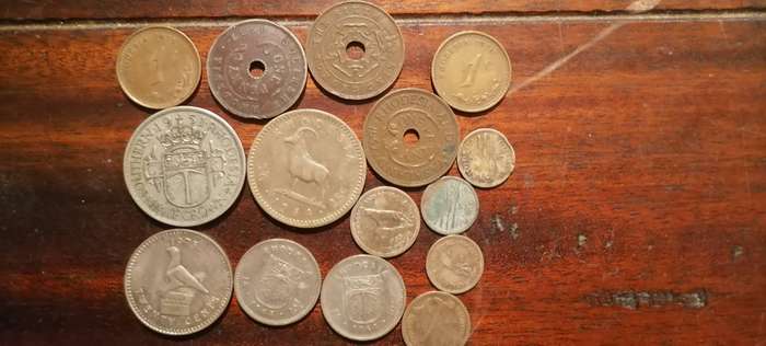 Rhodesia coin lot