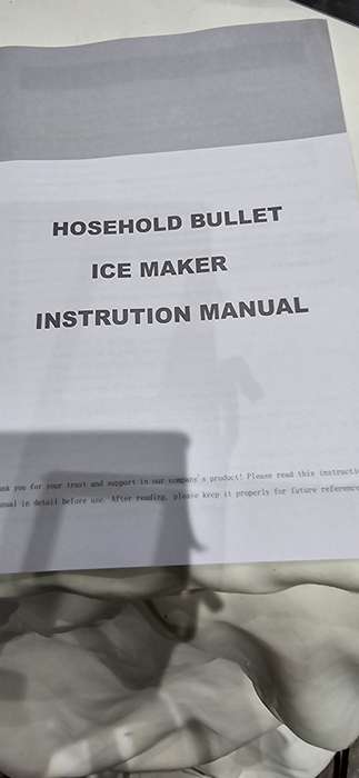 HOUSEHOLD BULLET ICE MAKER