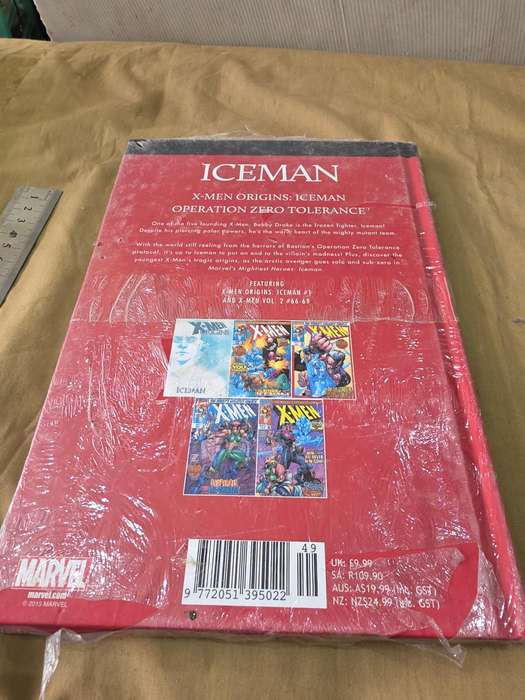 MARVEL SUPERHEROES HARDCOVER COMIC (ICEMAN)