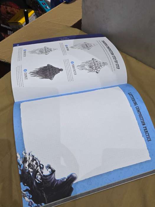 HARRY POTTER HAND LETTERUNG BOOK BY JAY ROEDER(UNUSED)