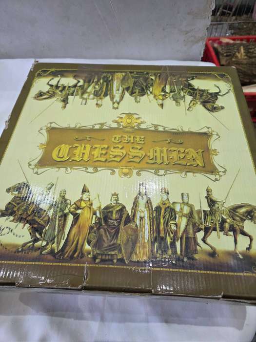 PEWTER GOLF CHESS SET