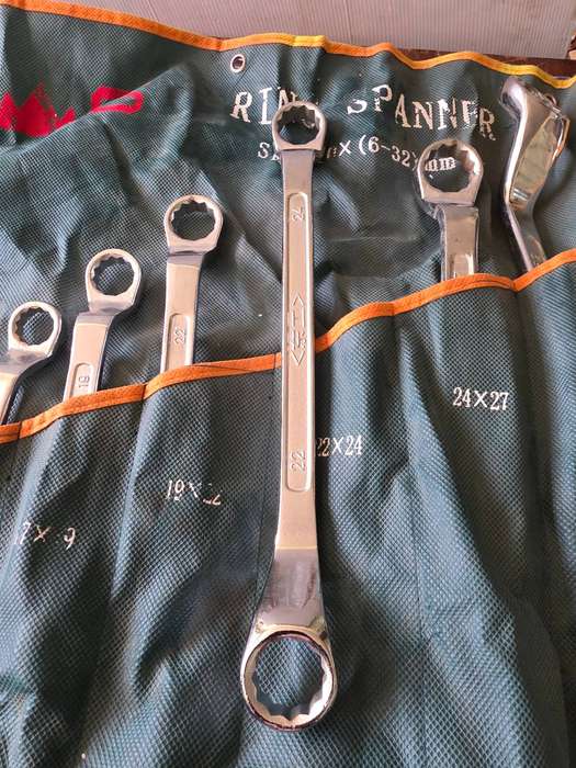 10 PIECE RING SPANNER(6-32MM)