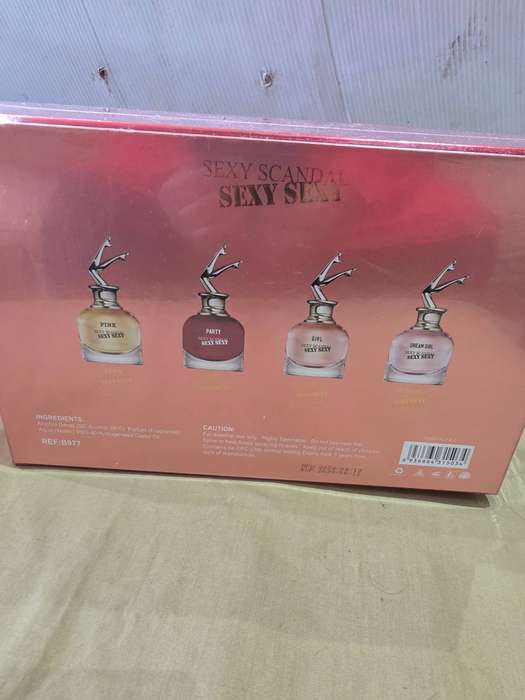 30ML X 4 PIECES GIRL SEXY SCANDAL EAU DE PERFUM (SEALED PACK)