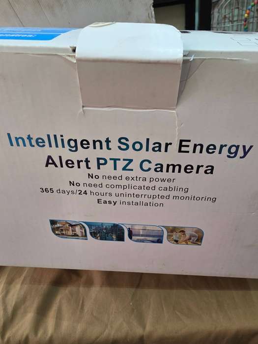 SOLAR ENERGY ALERT PTZ CAMERA