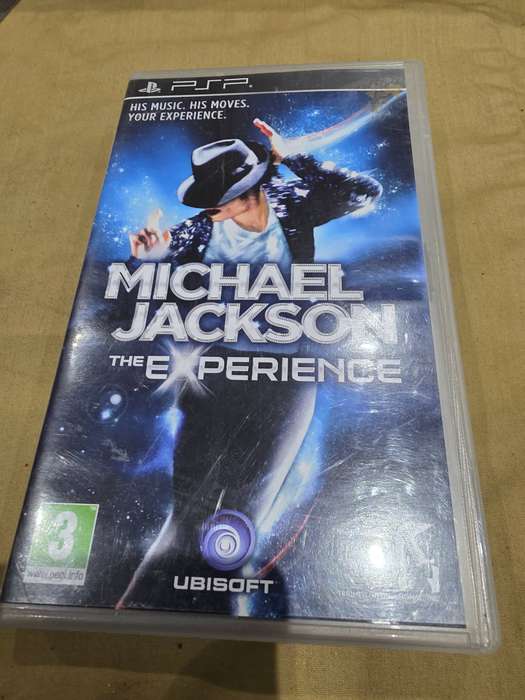 MICHAEL JACKSON PSP GAME DISC