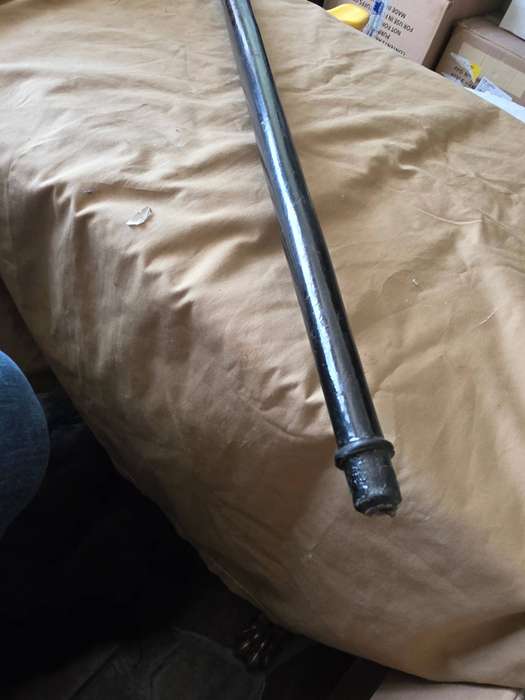 SOLID BRASZ SPHINX HEAD WALKING STICK