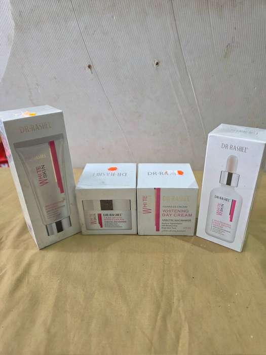4 PIECE DR.RASHEL FACE CARE PRODUCTS