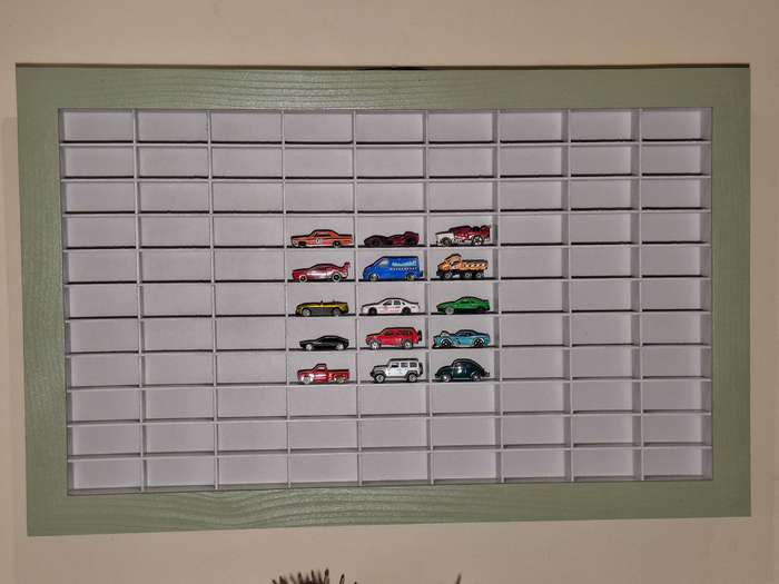 Die-cast and Hotwheels storage