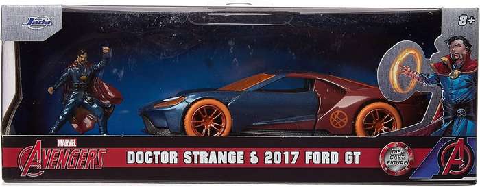 Jada 1:32 2017 Ford GT with Doctor Strange Figurine