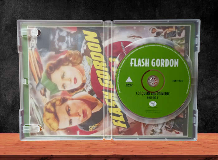 3-Disc DVD Box Set - Flash Gordon Conquers The Universe: Volumes 1, 2 & 3