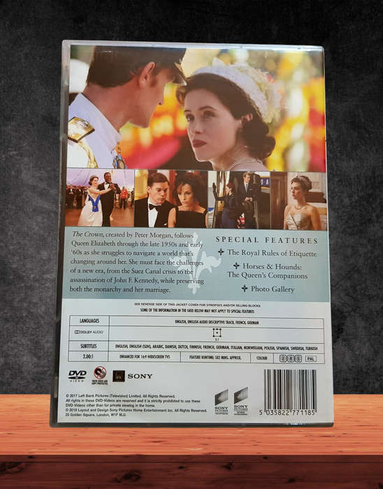 The Crown  Season 1 & 2 2 x DVD Box Sets Region 2 Historical Drama