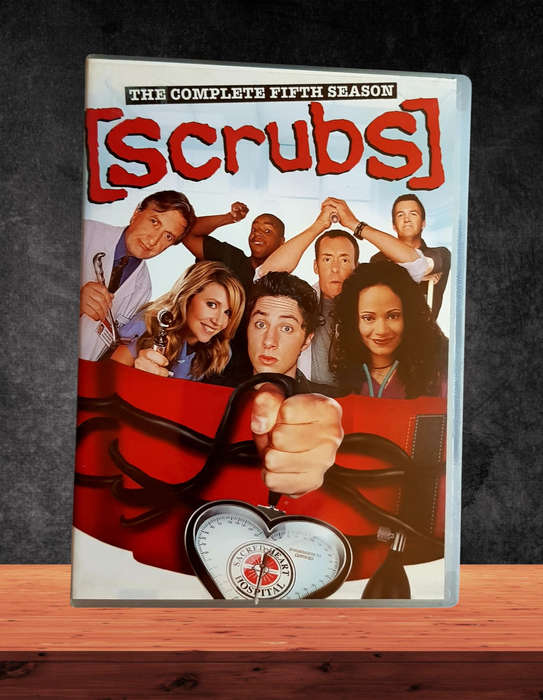 Scrubs  The Complete Fifth Season  DVD Box Set  Preloved  Very Good Condition